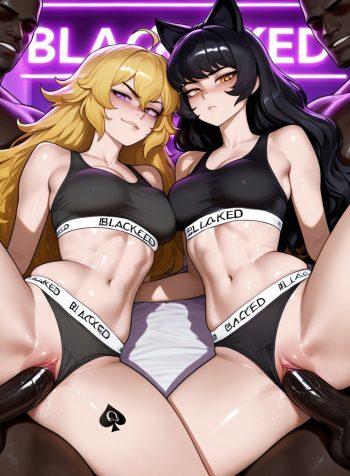 RWBY Blake and belladonna enjoying a fun orgy